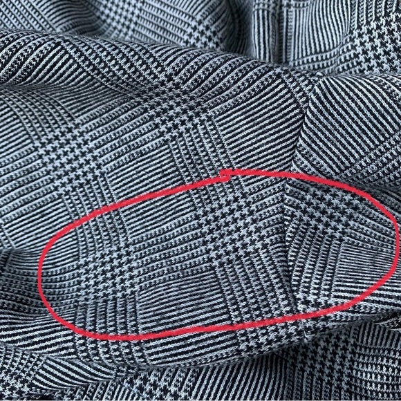 Womens Plaid drawstring trousers Medium - Picture 8 of 8